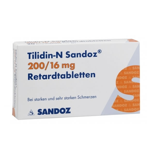 Tilidin Sandoz 20016mg 100 Stück
